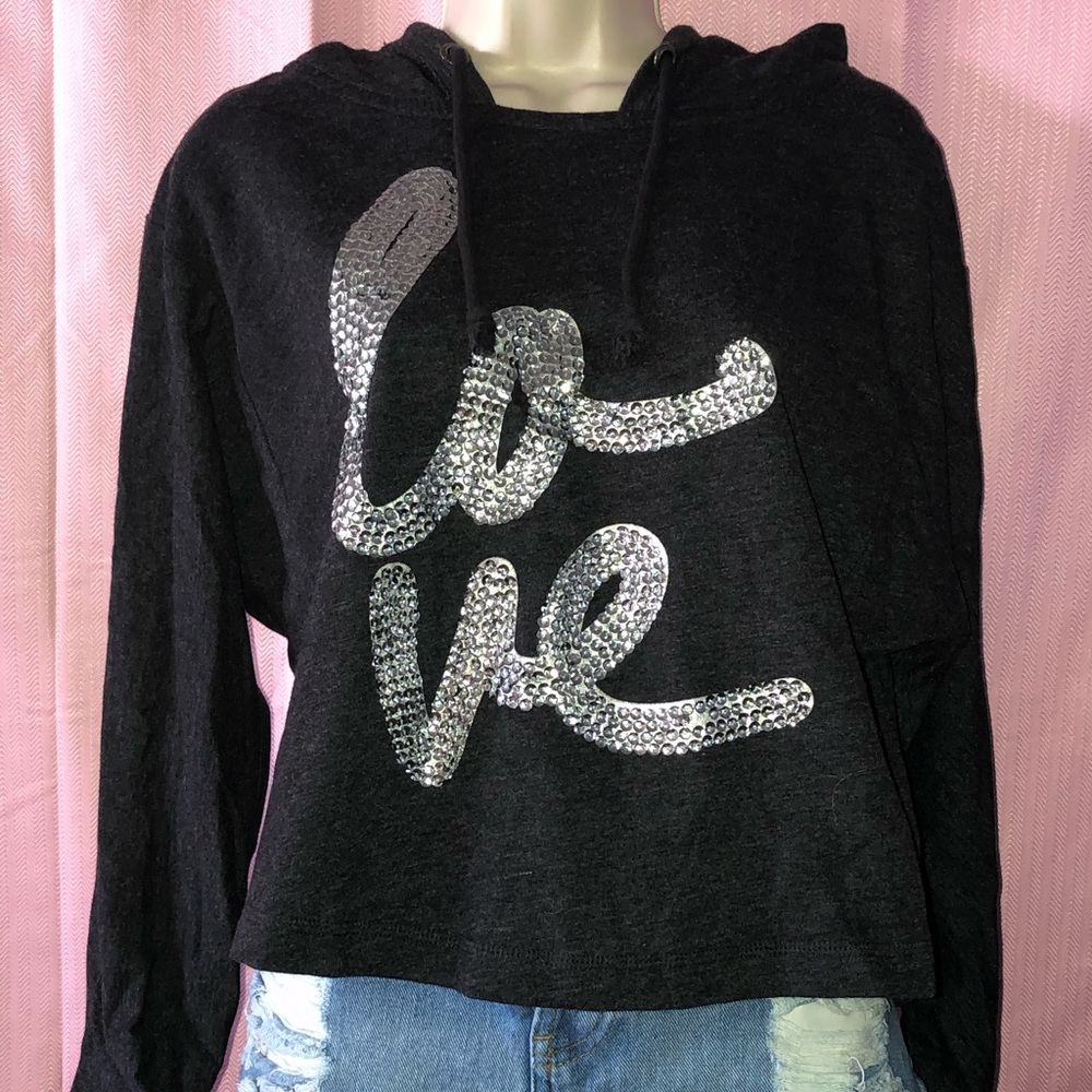 Gray hoodie